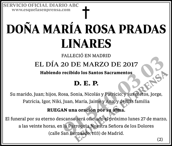María Rosa Pradas Linares
